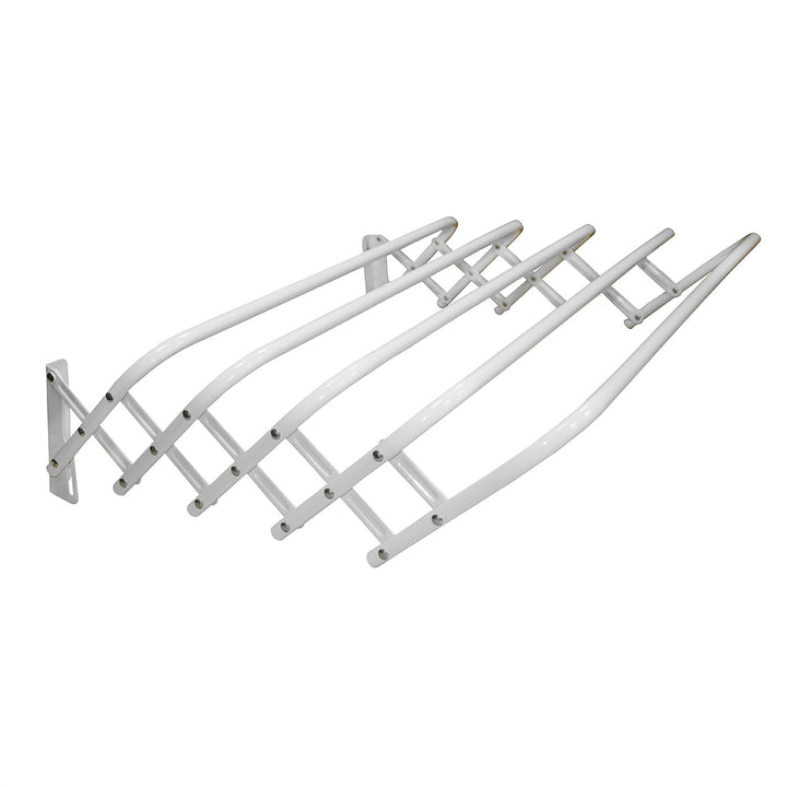 Harmonica-Style Clothes Drying Rack 60, for clothes and underwear, extendable, white, Model 103, Sepio