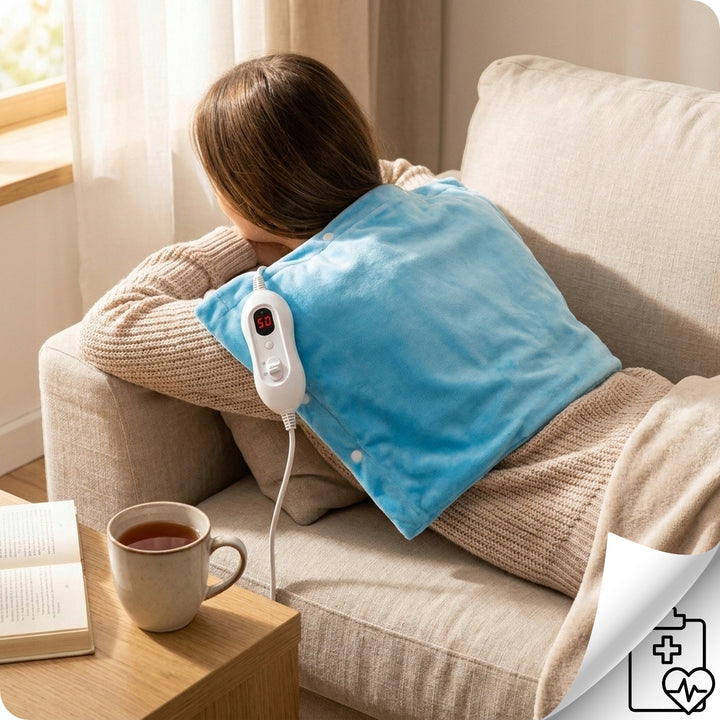Elektrisches Heizkissen, 4 Heizstufen, 30 x 40 cm, Leistung 100 W, TM-PE TERMO, Tech-Med