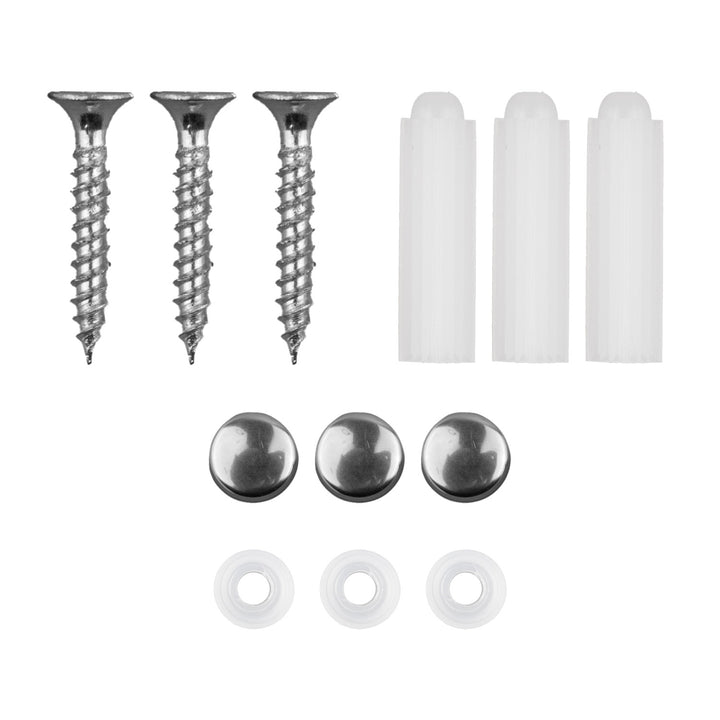 Maclean Wandhalterung für Gartengeräte und Mopps, aus Stahl, mit Haken, max. Belastbarkeit 20 kg, Breite 60 cm, MC-185, 2 Stück