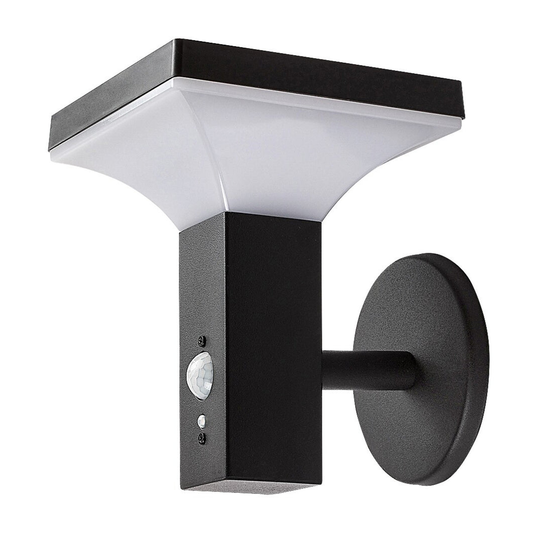 Lámpara Rabalux, de pared, para exteriores, solar, IP44, LED de 4 W, Geleen, 4 unidades