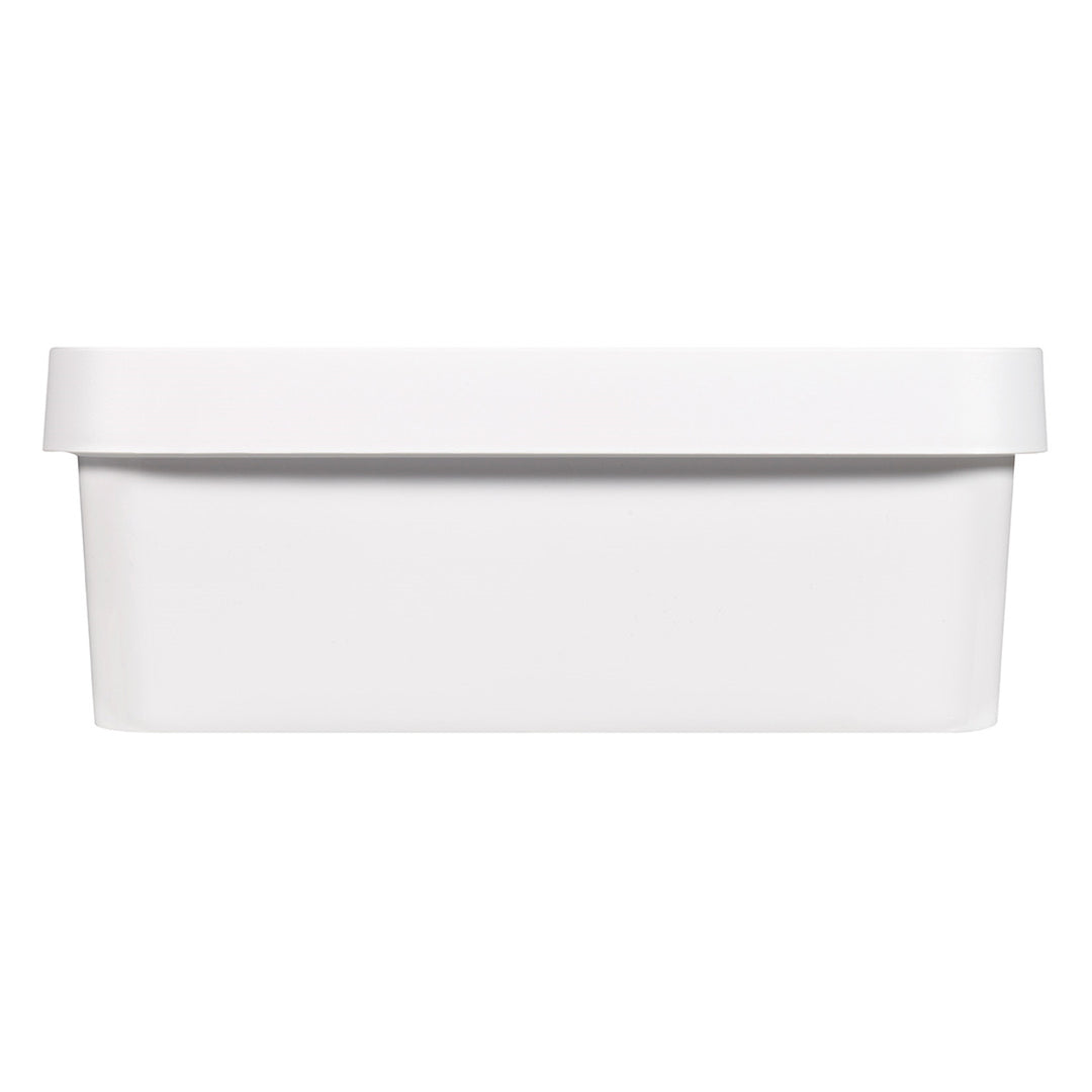 Curver Infinity 11L White Storage Container with Lid, 3-Pack