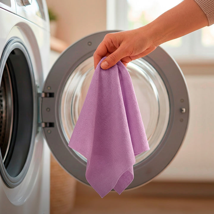 Vileda Actifibre Pro Kitchen Microfiber Cloth, PVA Coating, Machine Washable up to 60°C, 183303, 3 pieces