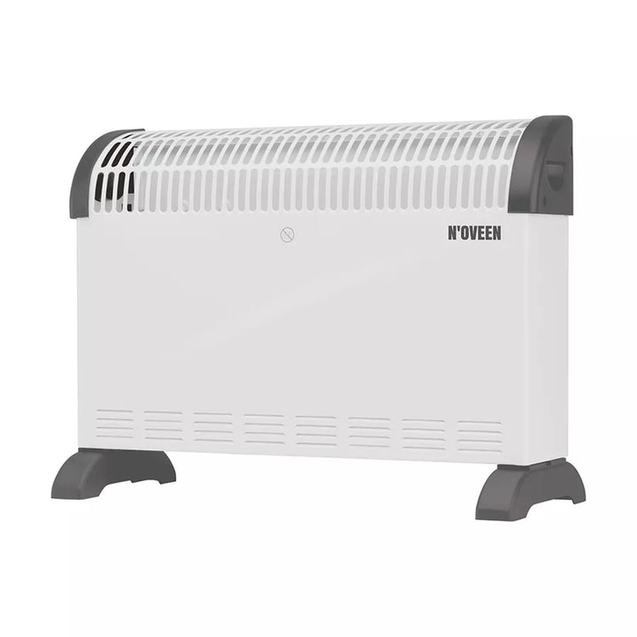 Convector eléctrico, 2000 W, con termostato, blanco, Noveen