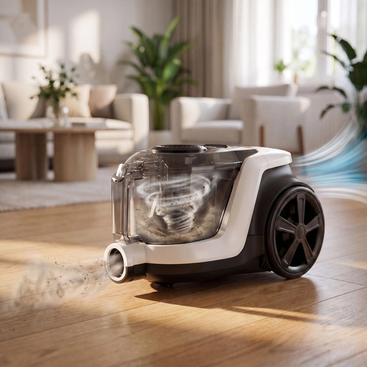LOVIO VacuuFlex L PRO LVCVC004 Bagless Vacuum Cleaner, 899W, 3L, with Remote Control