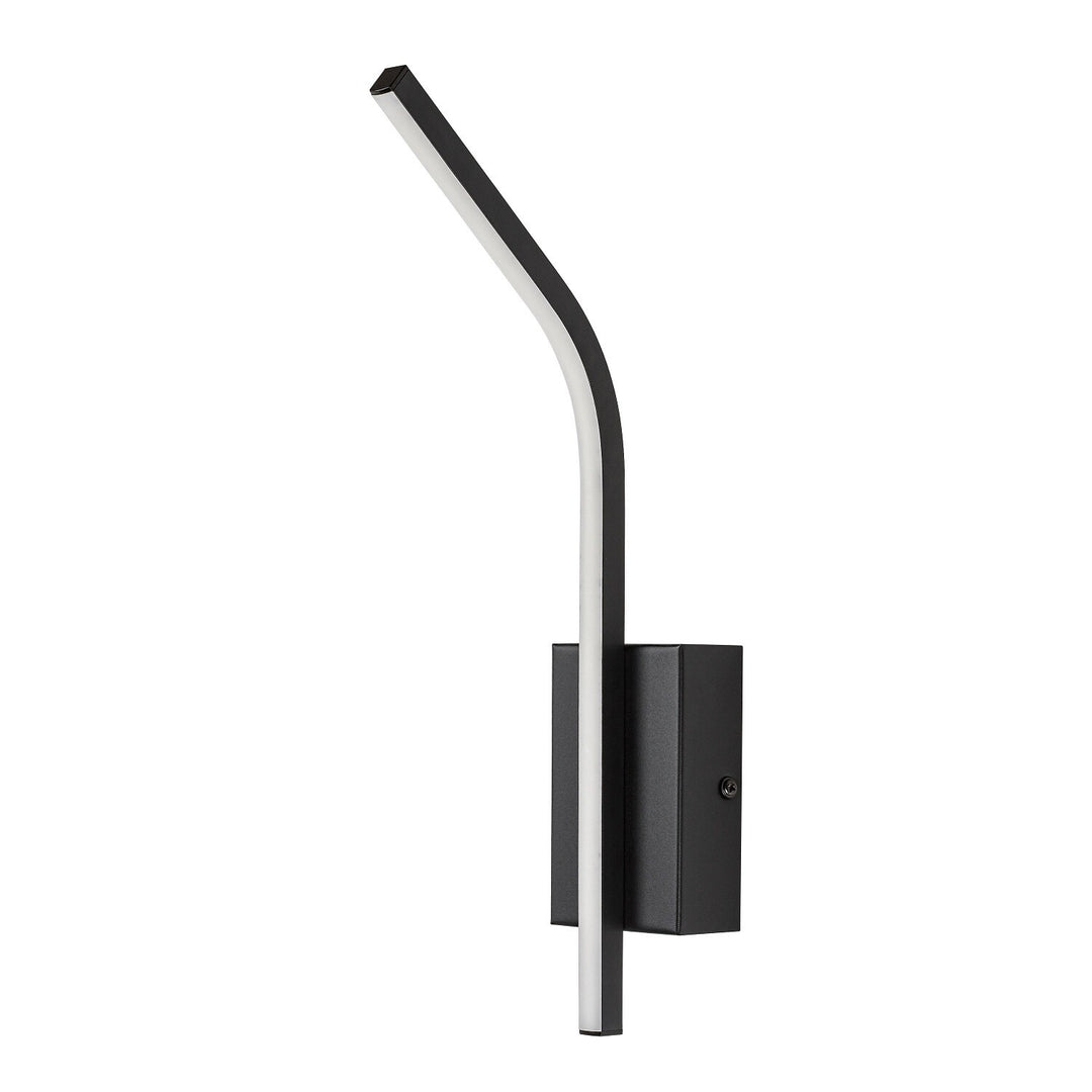 Tilmann Indoor Wall Sconce, Black, 10W LED, 550 lm, 4000K, H36 cm, IP44, Touch-Activated, 75088