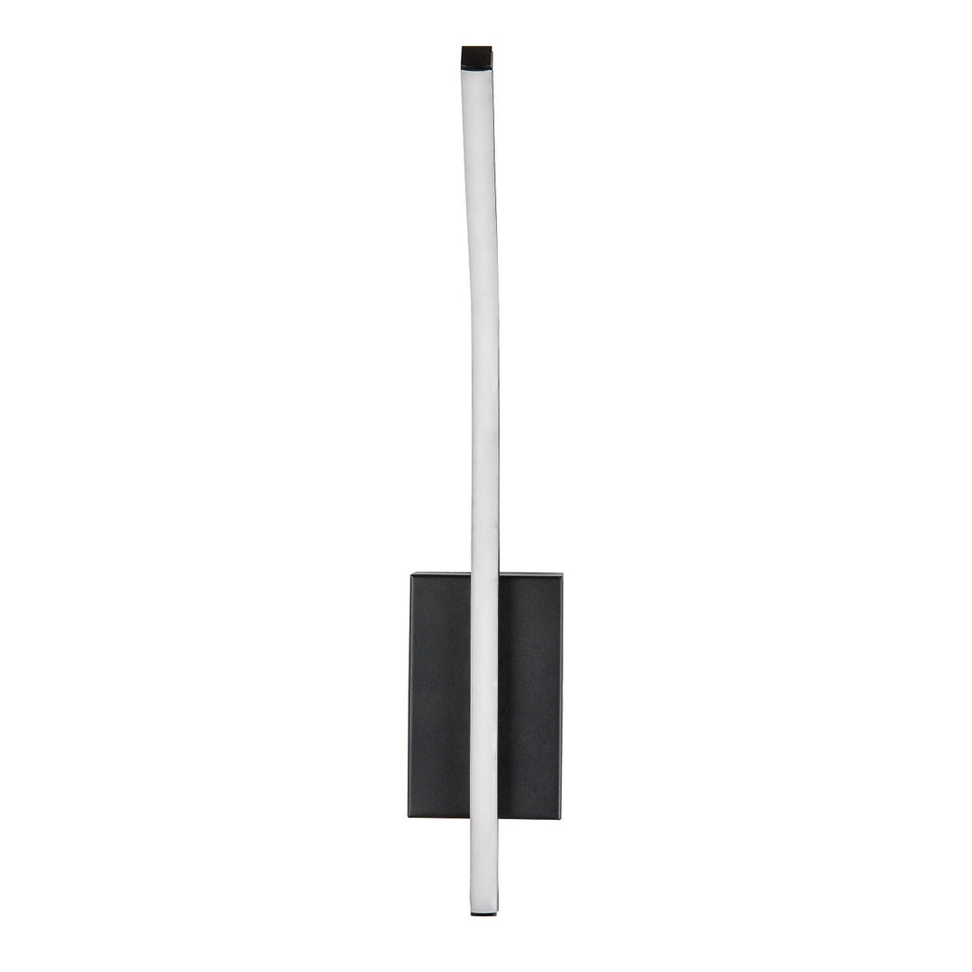Tilmann Indoor Wall Sconce, Black, 10W LED, 550 lm, 4000K, H36 cm, IP44, Touch-Activated, 75088