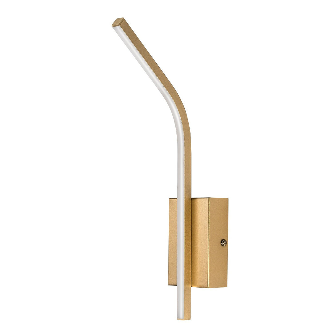 Tilmann Indoor Wall Sconce, Gold, 10W LED, 550 lm, 4000K, H36 cm, IP44, Touch-Activated, 75089