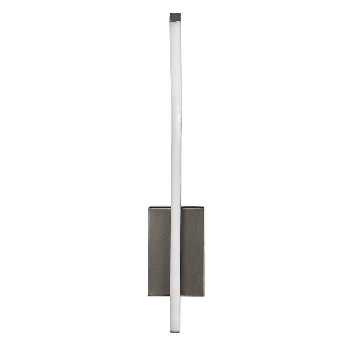 Tilmann Indoor Wall Sconce, Gunmetal, 10W LED, 550 lm, 4000K, H36 cm, IP44, Touch Control, 75,000