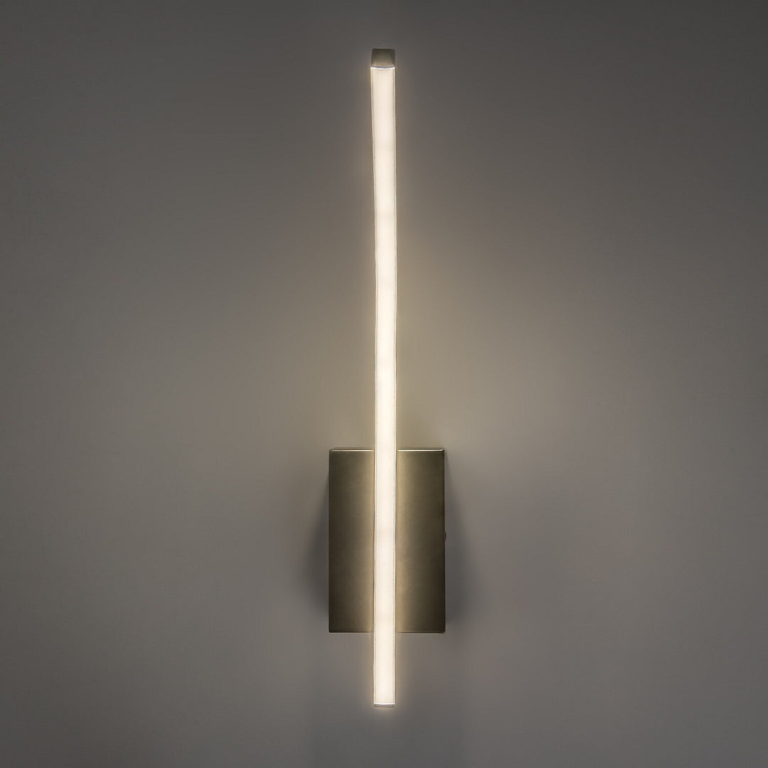 Tilmann Indoor Wall Sconce, Gunmetal, 10W LED, 550 lm, 4000K, H36 cm, IP44, Touch Control, 75,000