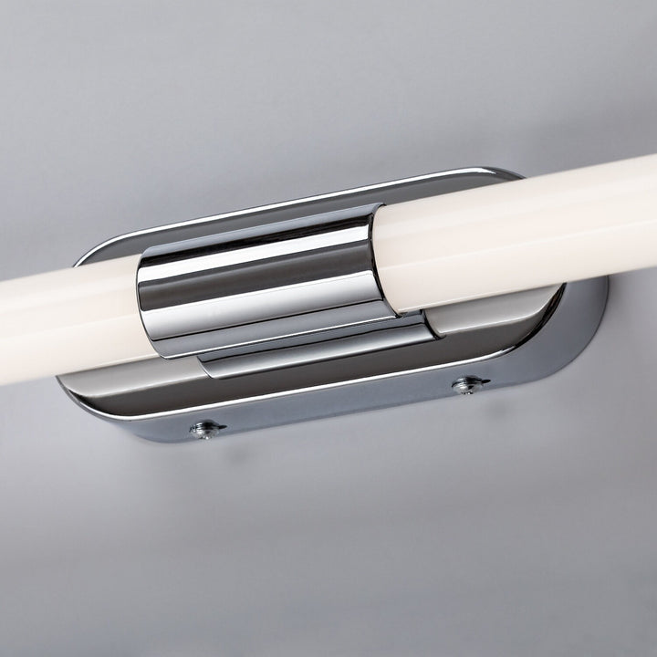 Tenebra Indoor Wall Sconce, 8W LED, 1000 lm, 4000 K, L60 cm, IP44, Chrome, 75095