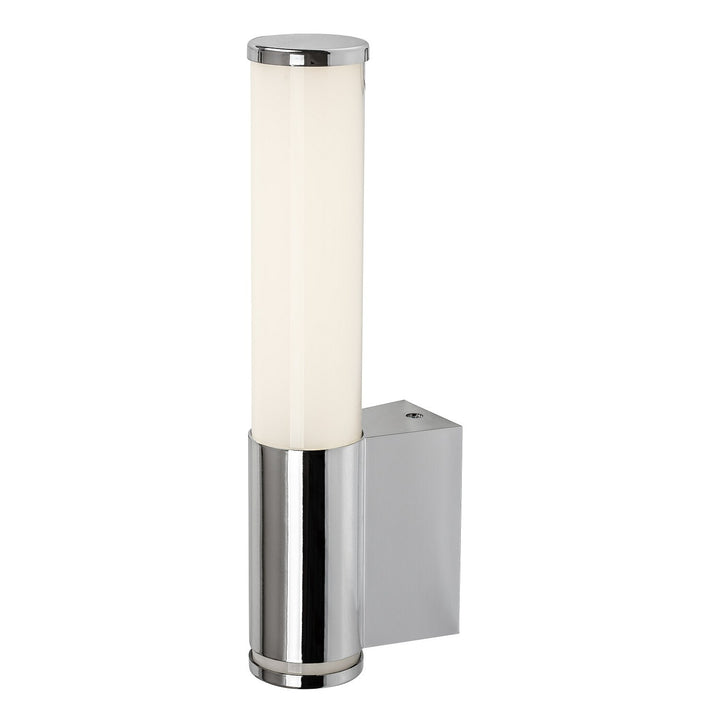 Tenero Indoor Wall Sconce, LED 6W, 4000K, 600 lm, H 29 cm, Chrome, IP44, 75100