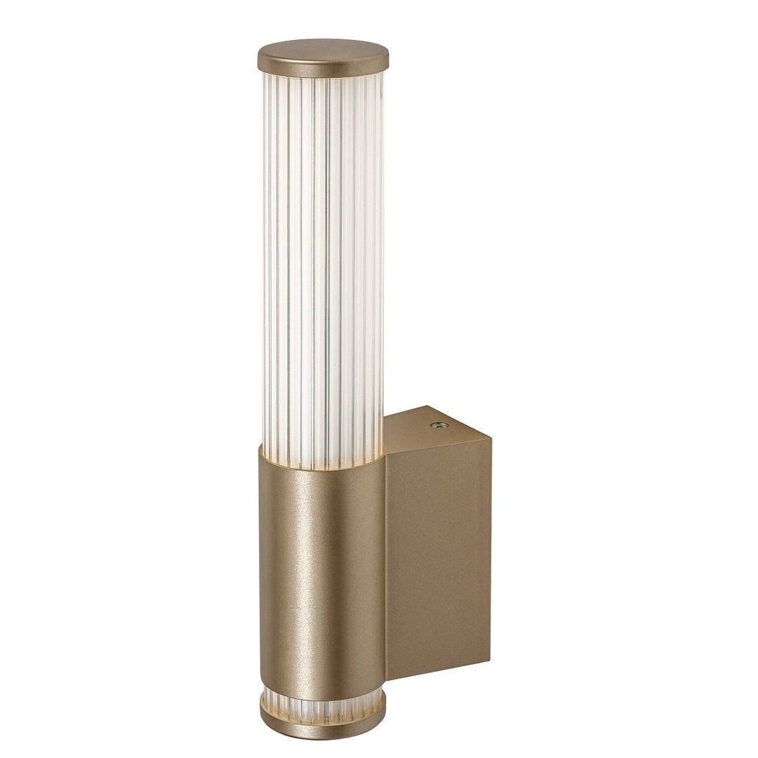 Bathroom Wall Sconce, Calyn, LED 6W, 4000K, 530 lm, H29 cm, Gold, IP44, 75106