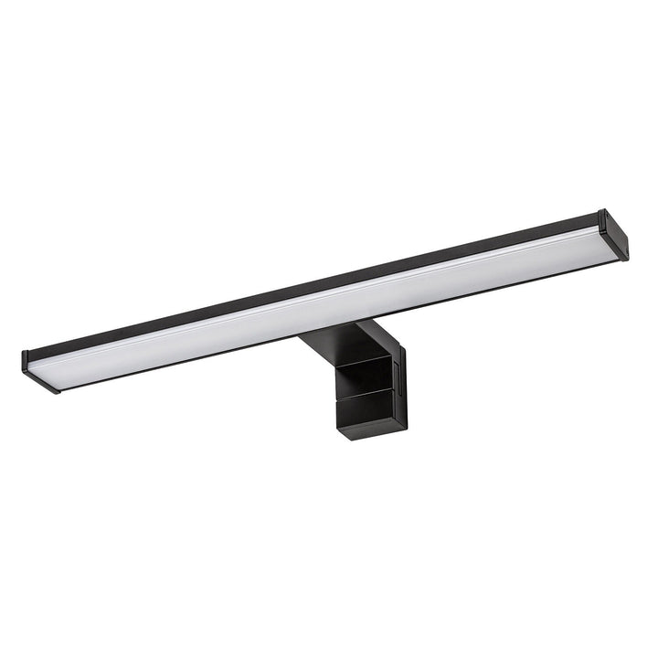 Bathroom Wall Sconce, Seyra, LED 8W, 4000K, 650 lm, L40 cm, Black, IP44, 75112