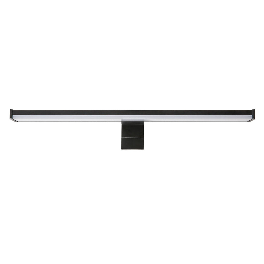 Bathroom Wall Sconce, Seyra, LED 8W, 4000K, 650 lm, L40 cm, Black, IP44, 75112