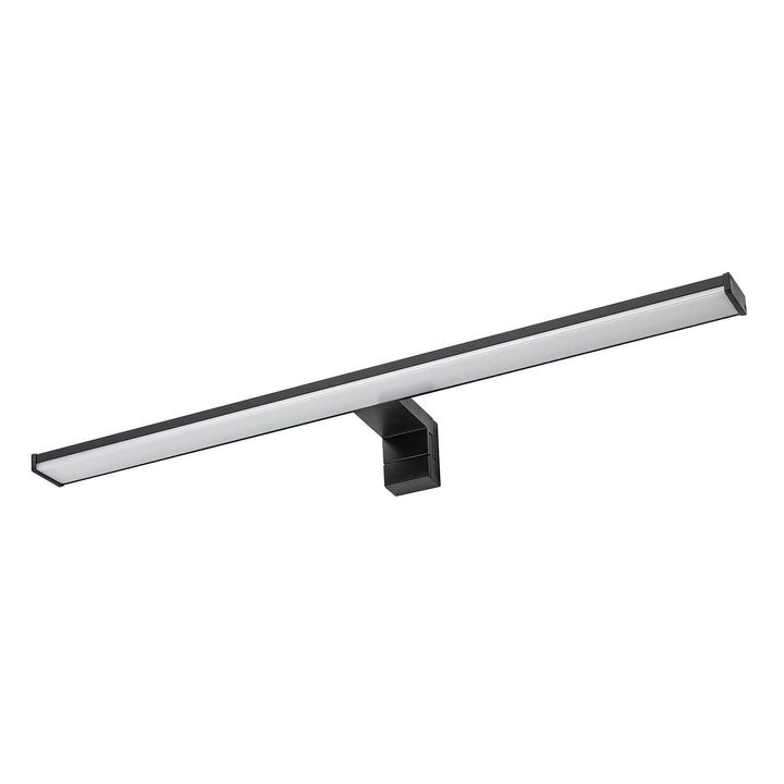 Bathroom Wall Sconce, Seyra, LED 12W, 4000K, 910 lm, L60 cm, Black, IP44, 75113