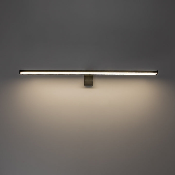 Bathroom Wall Sconce, Seyra, LED 12W, 4000K, 910 lm, L60 cm, Black, IP44, 75113