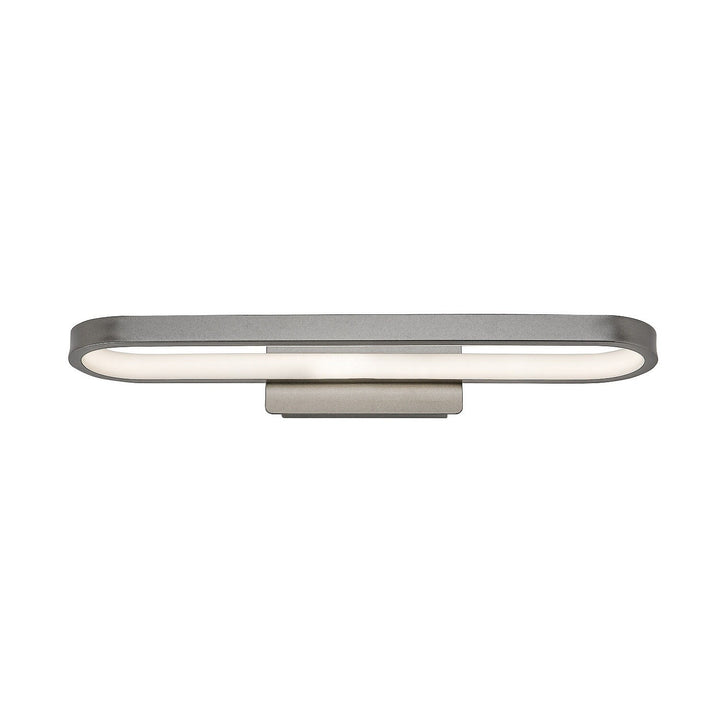 Bathroom Wall Sconce, Odran, LED 15W, 1200 lm, 4000 K, L 40 cm, gunmetal, IP44, 75114