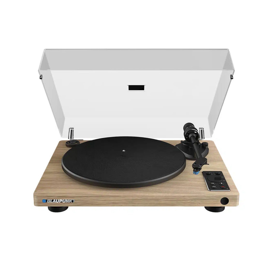 Blaupunkt Automatik-Plattenspieler, BT, USB, Audio-Technica-Tonabnehmer, für 7"- und 12"-Platten, Varsovia AT100BT