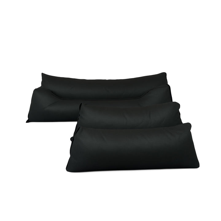 Dog bed, 100x75, waterproof, gold bones, detachable, Dogs4life