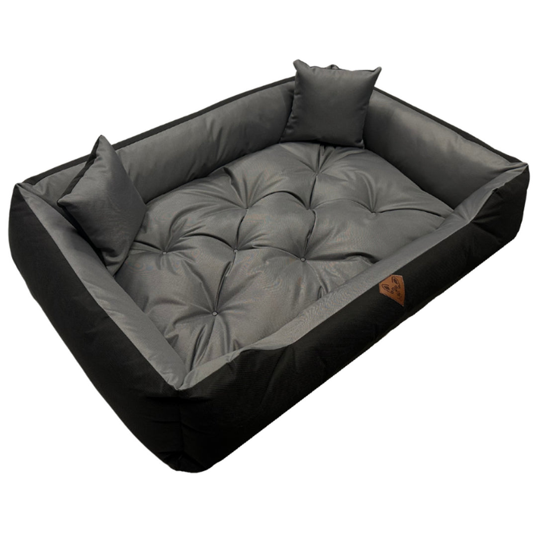 Dog Bed 75x65, Basic, Gray, Waterproof, Dogs4life