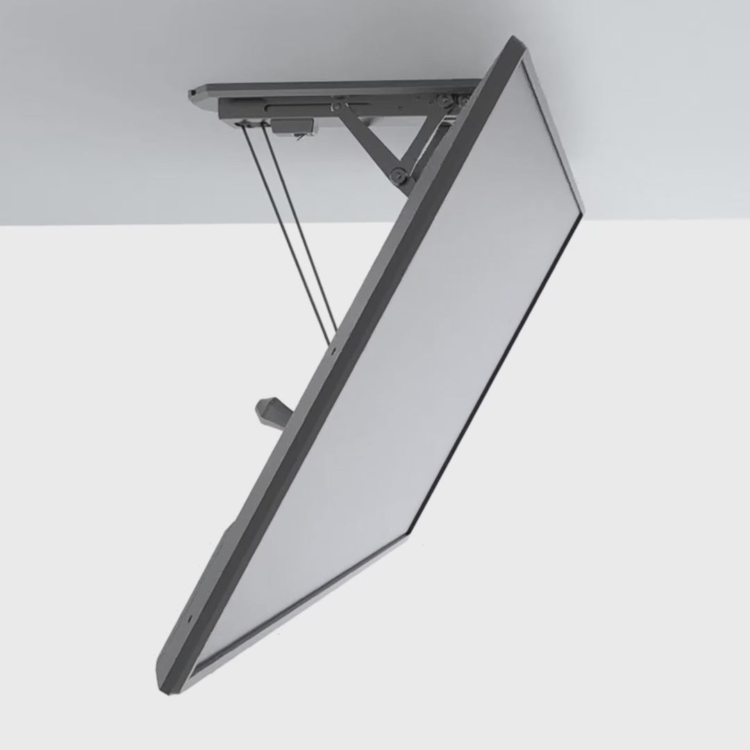 Maclean MC-880 Elektrische TV Bracket Houder Plafond Mount 32,70" Afstandsbediening VESA Universal 35kg