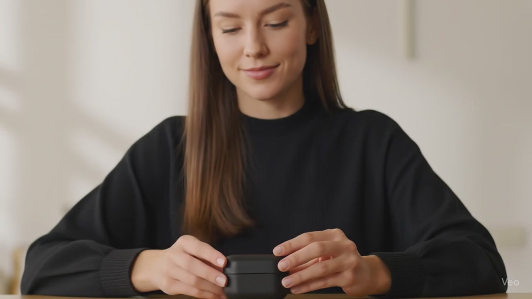 Écouteurs sans fil TWS BT 5.1 noir avec powerbank Audiocore AC580