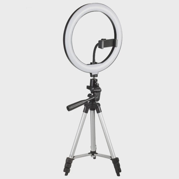 Lampe annulaire 10 " LED 12W avec un trépied 1.1m Maclean Energy MCE610