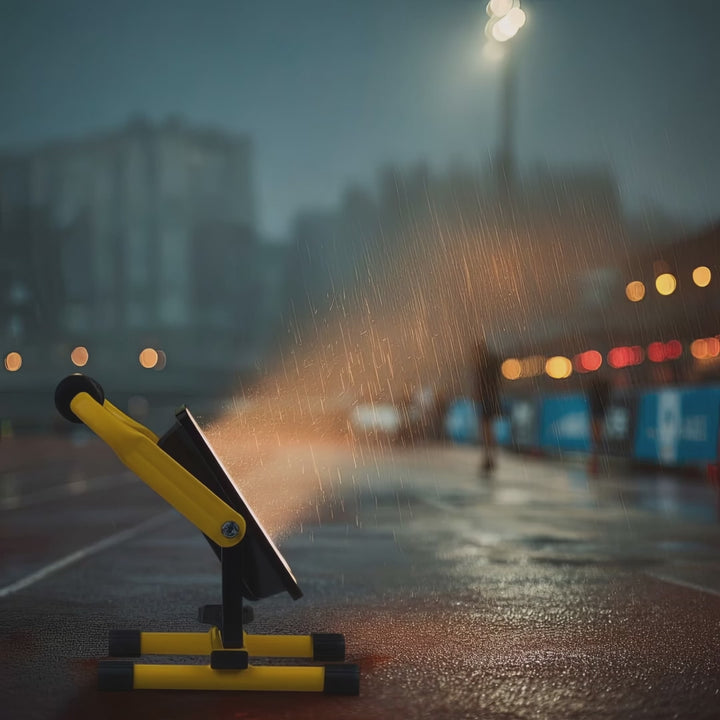 Support de sol pour projecteur à LED Maclean Trépied rotatif en acier (Pour MCE550 / MCE650)