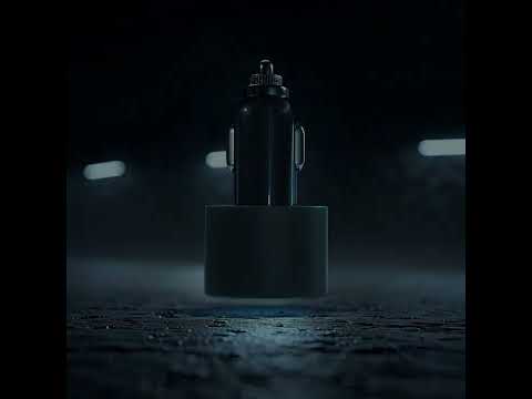 Maclean MCE76 Triple Car Charger Dual USB Lightning IOS GPS Android Quick Charge Cigarette Socket