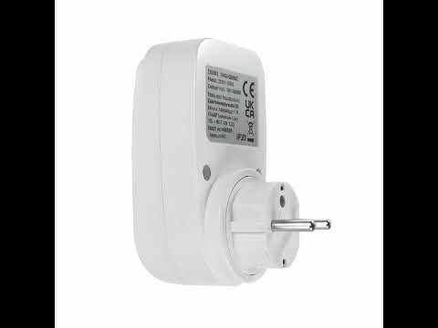 GreenBlue GB362 E Timer Switch - Digital Timer, Max. Load 16A, IP20, European Plug