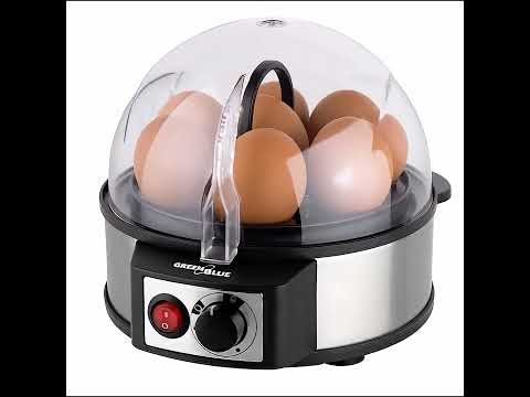 GreenBlue GB573 Electric Egg Boiler 7 Eggs Cooker 400W Measuring Cup