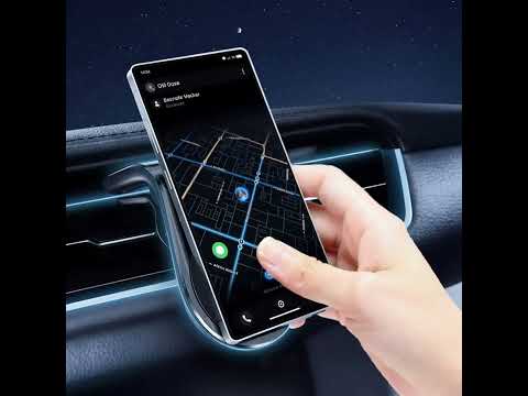 Maclean car phone holder, magnetic, universal, for ventilation grille, ABS material, MC-326