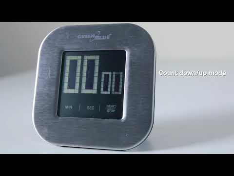 Timer magnetico digitale- Magnet Stoptwatch Magnet Greenblue GB524