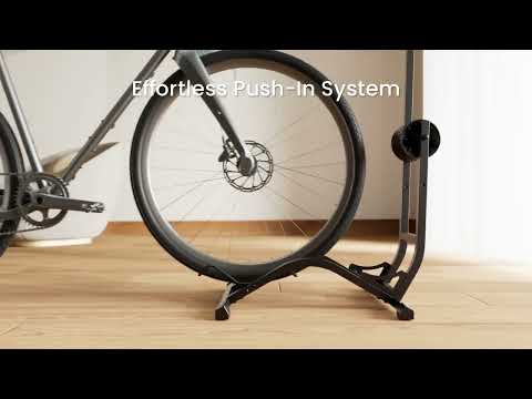 Maclean Fahrradständer, freistehend, horizontal/vertikal, zur Aufbewahrung, Stahl, max. Belastbarkeit 35 kg, MC-170