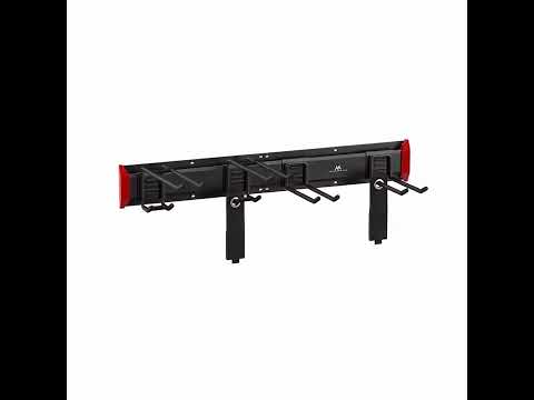 Maclean Wall-Mounted Tool Organizer, steel, max. load 136 kg, width 816 mm, MC-178