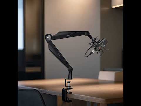 Microphone holder 3/8" and 5/8" NanoRS, 1kg max, RS422