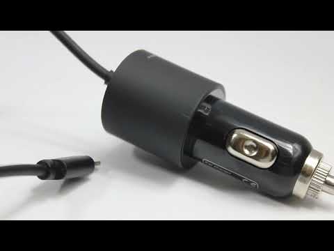 Maclean MCE76 Triple Car Charger Dual USB Lightning IOS GPS Android Quick Charge Cigarette Socket