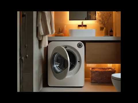 GreenBlue GB405 Tumble Dryer Electric Clothes 830W 3kg Mini Travel Vented Freestanding Wall Mount 5 Drying Programs