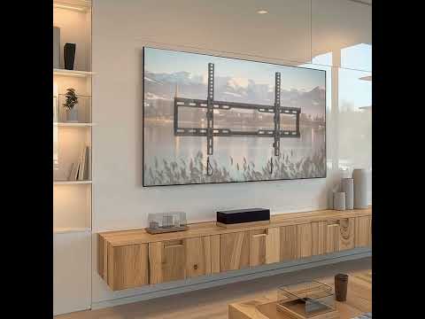 Maclean TV-Halterung, max VESA 600x400, 32-80", 45kg, Neigungsverstellung +0°~-10°, MC-413