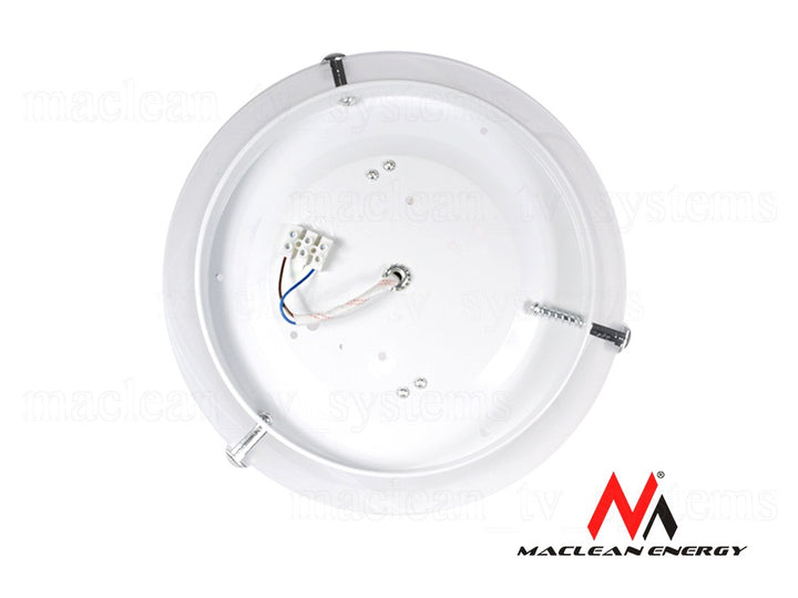 MacLean - MCE22 - plafondsensor pir infraroodlamp 2x40w e27 wit