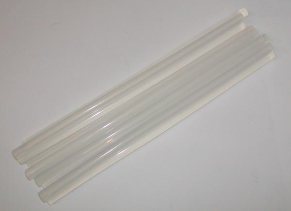 4x Hot Melt Glue Sticks 11.2 mm x 30 cm transparent