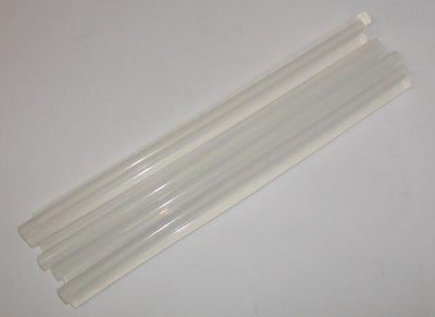 4x Autocollants de colle à chaud 11,2 mm x 30 cm transparents