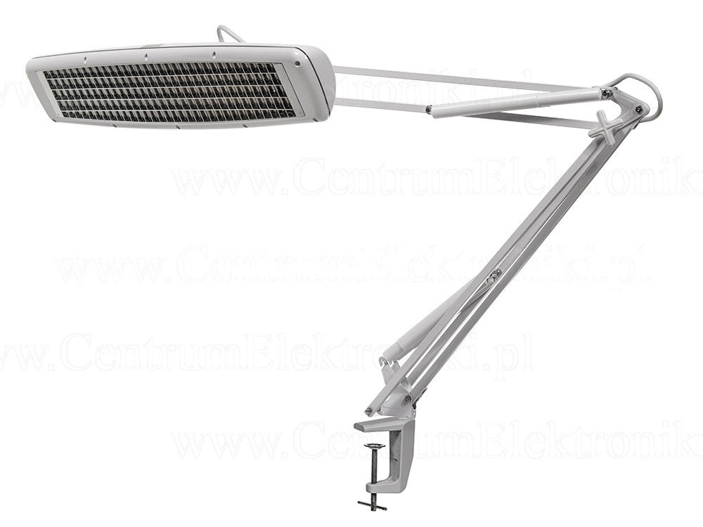 Velleman VTLAMP6 Cosmetic Lamp Desk Table Mount Light Adjustable Arm Office Beauty Salon White