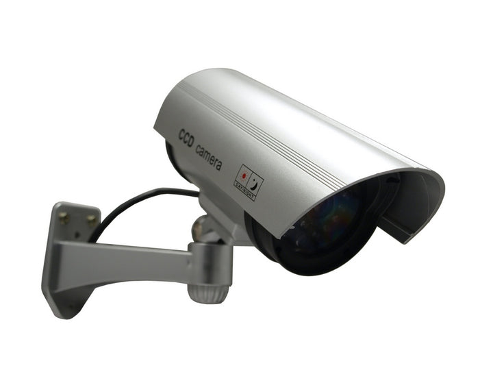 Dummy hoorn camera, IR LED's, zilver, IR1100S