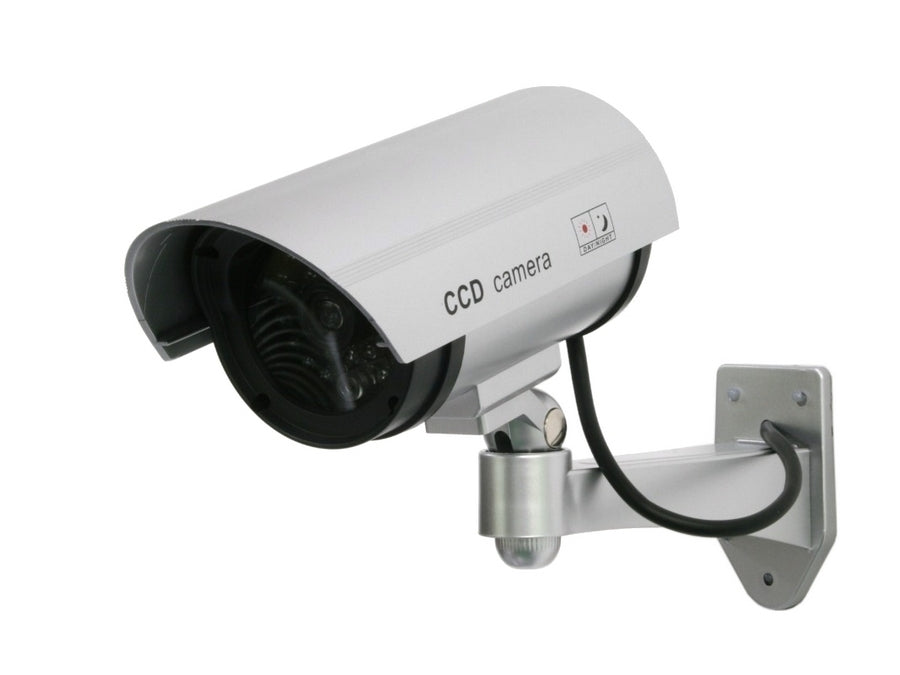 Dummy hoorn camera, IR LED's, zilver, IR1100S