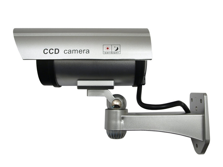 Dummy hoorn camera, IR LED's, zilver, IR1100S