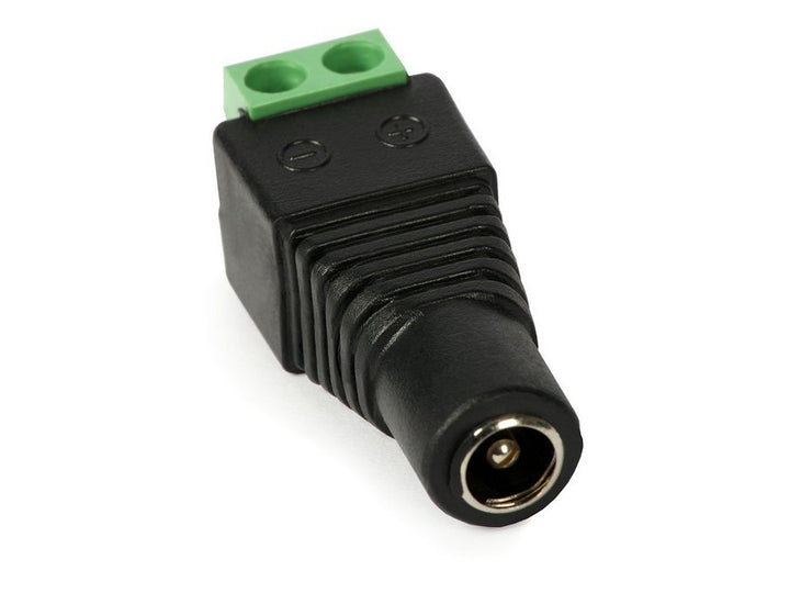 DC socket female connector for LED strips 2.1mm quality