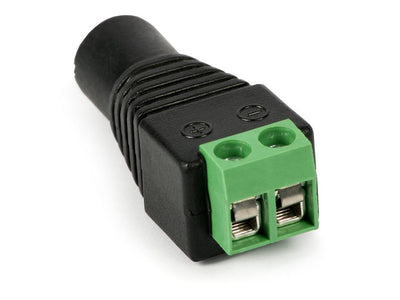 Connecteur femelle DC socket pour bandes LED qualité 2,1mm