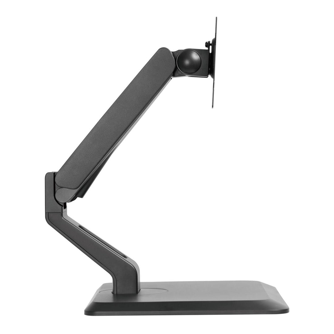 Support pour écran tactile avec base Support pour écran 17"-32" Bras pour écran Autoportant Pivotant Inclinable Rotation VESA 75x75 100x100 jusqu'à 10kg