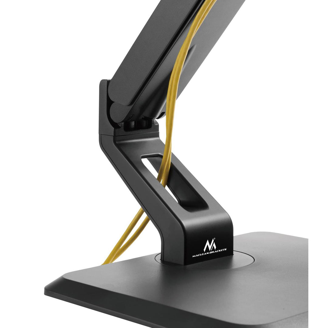 Maclean MC-895 Touchscreen Monitor Beugel Houder Standaard 17" - 32" Arm Draaibaar Kantelen Draaibaar VESA 10kg